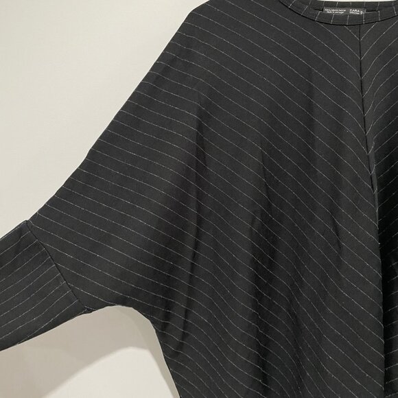 Zara Women Collection Grey Strip Top and Pants Set - Picture 3 of 16